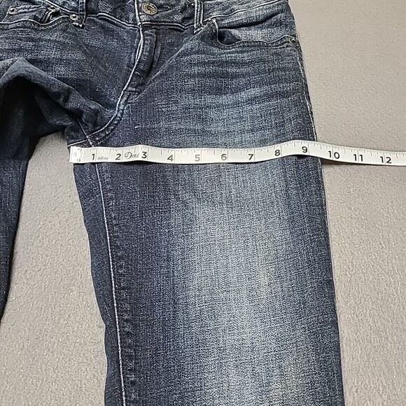 Lucky Brand Womens Jeans 2/26 Lolita Skinny Blue Stretch Faded Front - Picture 4 of 13